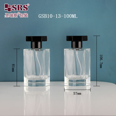 comprare Luxury Elegante Vetro Trasparente Nebbia Fine Flascia Spray Perfume 100ml online manufacture