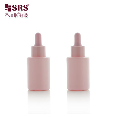 comprare Carine bottiglie rotonde di vetro per profumi olio essenziale rosa bottiglia gocciolante 30ml online manufacture
