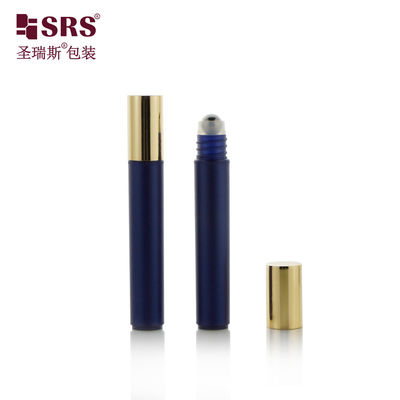 comprare 8 ml di cilindro di plastica in PP riciclabile con tappo in alluminio, palla di acciaio per massaggi, crema per gli occhi a rotolo in bottiglia online manufacture