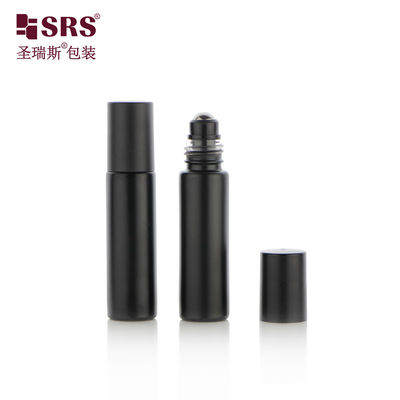 comprare Perfume elegante massaggio con parete spessa e rotonda, sfera di acciaio a rotolo su bottiglia di vetro 10 ml online manufacture