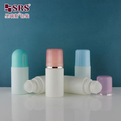 comprare 2 oz Rotondo Matto PP PCR Gel Antitranspirante Rollo di Plastica Per Personalizzazione Deodorante Bottiglia Roller online manufacture
