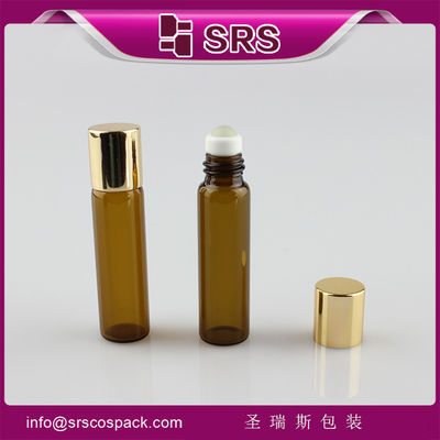 comprare SRS rotolo circolare di ambra vuoto da 5 ml su bottiglia di vetro profumato all'ingrosso per prodotti di cura personale online manufacture