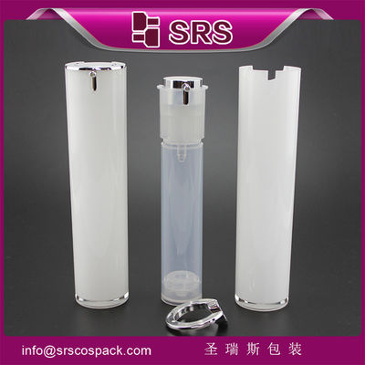 comprare bottiglia cosmetica senza aria, elegante 15ml 30ml 50ml bottiglia pompa di lozione online manufacture