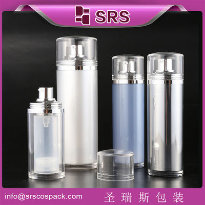 comprare SRS 30 ml 50 ml 100 ml di forma ovale Imballaggio cosmetico per fondazione Pompa bottiglia senza aria online manufacture