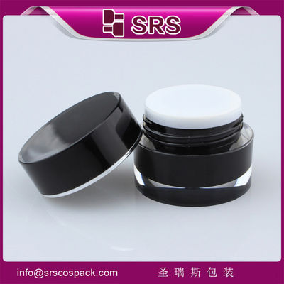 comprare J021 5g nero mini occhiali vuoti in vaso speciale per cosmetici online manufacture