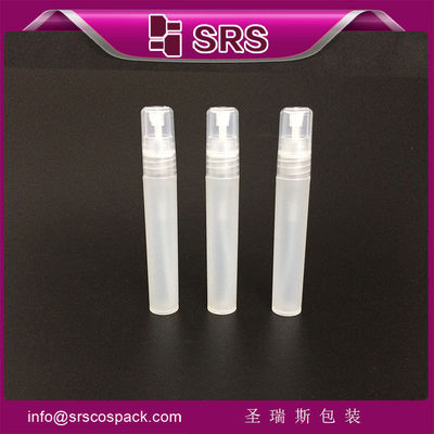 comprare SRS fornitore cinese bottiglia di plastica vuota da 8 ml con pompa di spruzzo per profumo online manufacture