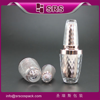 comprare SRS all'ingrosso di lusso moda vuota di alta gamma bottiglia di lucido da unghie in plastica da 8 ml con tappo per spazzole online manufacture
