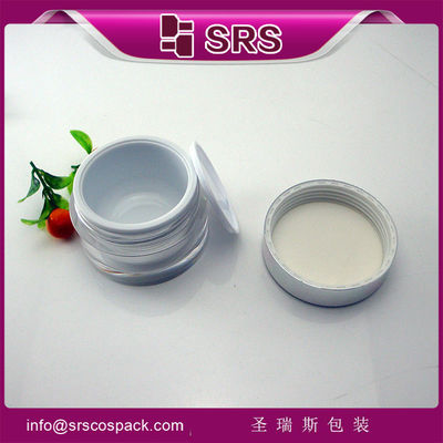 comprare contenitore cosmetico con tappo in alluminio per crema, barattolo rotondo in plastica online manufacture