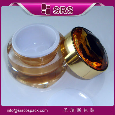 comprare contenitore di crema per la cura della pelle in plastica, J025 30 g 50 g contenitore rotondo per cosmetici online manufacture