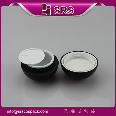 comprare 30g 50g matto nero acrilico crema vaso, di alta qualità vaso nero online manufacture