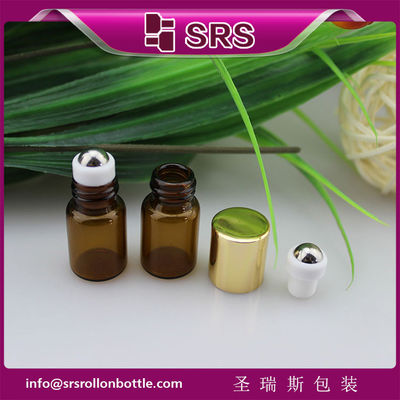 comprare Bottiglia di vetro a sfera di metallo da 1 ml a 2 ml, 100% senza perdite, mini rotolo di vetro sulla bottiglia online manufacture