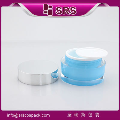 comprare 15g 30g 50g vasetto cosmetico acrilico crema oculare vuota, maschera per il viso online manufacture