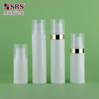 comprare 30 ml 50 ml di lusso Elegante PCR PP Materiale ecologico Pasta da denti Bottiglie Pompa senza aria Bottiglia 15 ml online manufacture