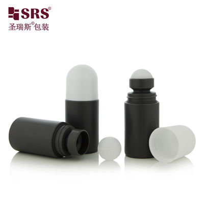comprare 60 ml imballaggio cosmetico vuoto PP senza perdite Bottiglia di gel rotondo Deodorante con rotolo su palla online manufacture