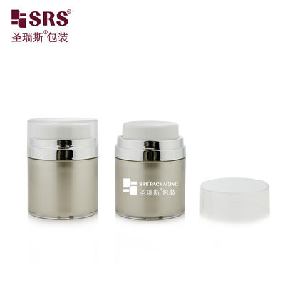comprare Luxury vuoto acrilico doppia parete personalizzare vernice colore crema viso barattolo di plastica online manufacture