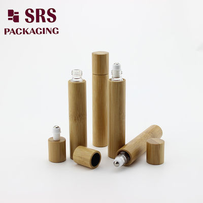 comprare 15 ml di lusso vera bottiglia di siero di bambù con bottiglia di vetro interno rotola su sfera di metallo online manufacture