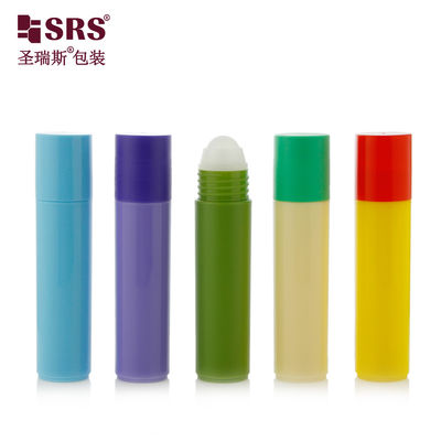 comprare 30 ml 1 oz Cosmetici vuoti in plastica PP PCR Bottiglia a rulli rotondi Deodorante di lusso Roll On online manufacture