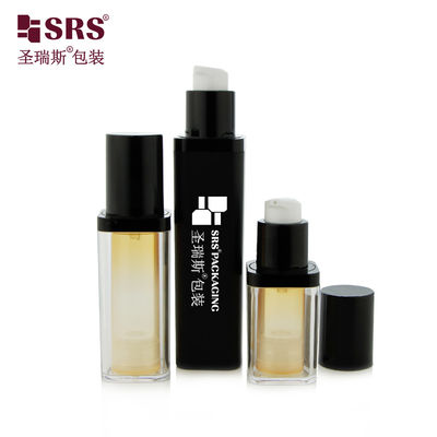 comprare PET vuoto sostitutivo a doppia parete, forma quadrata, colore personalizzato, siero facciale senza aria 50 ml online manufacture