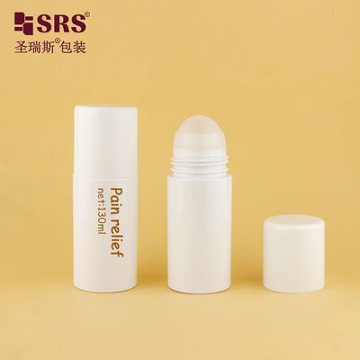 comprare Bottiglia di plastica a sfera verde di plastica per deodorante gel resistente al riciclaggio online manufacture
