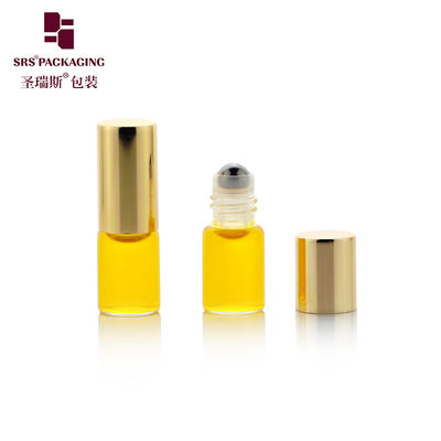 comprare BLP-2MLml tubo di vetro rotolo su bottiglia per campioni personalizzati bottiglie a sfera di acciaio a rulli per olio profumato online manufacture