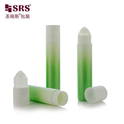 comprare RPP-35ML Forma rotonda PP PCR Plastic Roll On Small Ball Bottle Per la pulizia liquido per la cura personale Applicatore di imballaggio senza perdite online manufacture