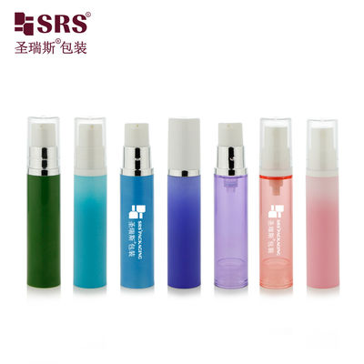 comprare A003 5ml 10ml 12ml 15ml Personalizzazione Stampa Decorazione Bottiglia di pompa in plastica senza aria Per siero facciale online manufacture