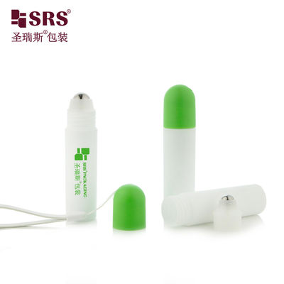 comprare RPPF 20 ml Bottiglia di plastica bianca ghiacciata con rivestimento a rotolo imballaggio Massaggio Gela per il sollievo dal dolore con palla di acciaio online manufacture
