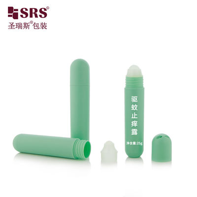 comprare RPPG 25ml Iniezione Color Pantone personalizzato Cupola a cupola ghiacciata Fondo rotondo Plastica PCR Eco-friendly Roller PP Bottle Applicator con sacchetto Lanyard Portatile online manufacture