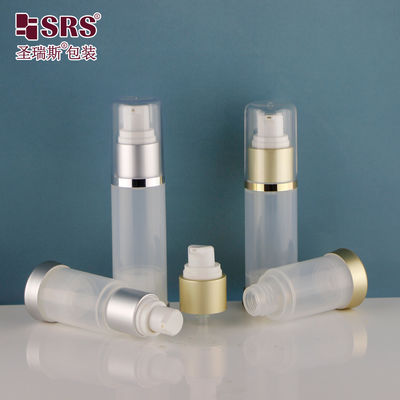 comprare A025 15ml 30ml 50ml PP Chiara Brillante Personalizzazione Maschera per la cura della pelle Gel Pompa senza aria Bottiglia Imballaggio online manufacture