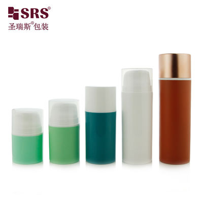 comprare PA609 30ml 50ml Cute Skin Care Cleanser Lotion Gel Foundation PP Bottiglia senza aria con pompa accesa senza perdite online manufacture