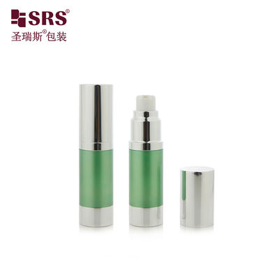 comprare A022B 10ml 20ml 30ml 50ml Bottiglia rotonda di lozione di pompa senza aria di plastica per fondazione cosmetica online manufacture