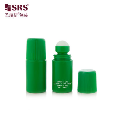 comprare RPPC-60ML Customization PP PCR Recycled Plastic Roll On Antiperspirant Gel Applicator Bottle online manufacture