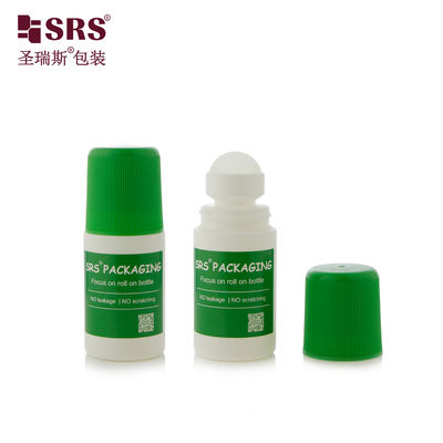 comprare RPPC-60ML Eco-Friendly Custom PP PCR Plastic Roll-On Bottle Antiperspirant Gel Applicator online manufacture