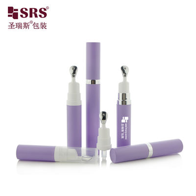 comprare A0035 7.5ml 10ml 15ml Confezione Cosmetica Cura Occhi Gel Bottiglia con Pompa Airless in Plastica con Applicatore a Scatto online manufacture