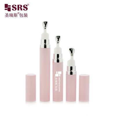comprare A0035B 7.5ml 10ml 15ml Flacone Airless con Testina Applicatrice in Metallo Zinco a Scatto Vuoto per Siero Occhi all'Ingrosso online manufacture