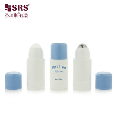 comprare RPPE 50ml 75ml Flaconi a Rullo in Plastica Leggera Ricaricabili per Gel Deodorante ed Essenza Corpo da Viaggio online manufacture