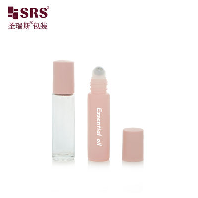 comprare BLPM-10ML Contenitore di bottiglia di profumo a muro rotolo di vetro rotondo semitransparente senza perdite online manufacture