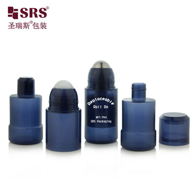 comprare RPPE 50ml 75ml Sostituibile PP PCR Bottiglie a palla a doppia parete riciclate per lozione di gel profumato online manufacture