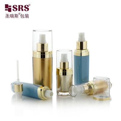comprare pompa da bottiglia acrilica di lusso bianca L103 30ML 50ML online manufacture