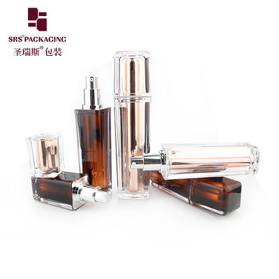comprare L054 15 ml 30 ml 50 ml 100 ml bottiglia di lozione a forma quadrata online manufacture