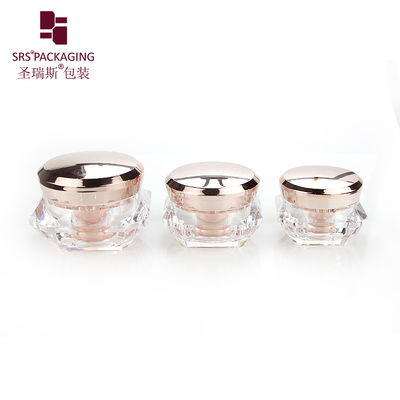 comprare J060C contenitore per cosmetici di lusso in forma di diamante acrilico lucido online manufacture