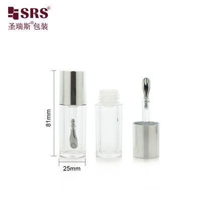comprare G1185 Skincare Empty Clear Plastic Round Makeup Cute Lipgloss Tube Cosmetic Packaging online manufacture