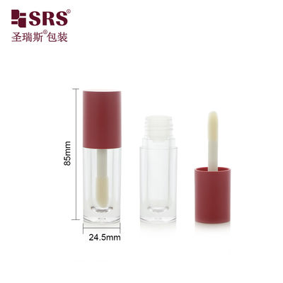 comprare G1139 Injection Color Screw Cap Transparent Plastic Lipgloss Tube Container Customization Cute Cylinder online manufacture