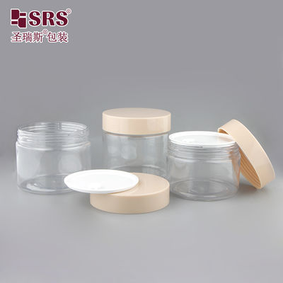 comprare PET008 200g 250g 300g Customized Color PET Plastic Facial Cream Jar Container Packaging Wholesale online manufacture