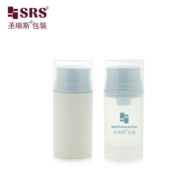 comprare PA608 Cute Fat Round PP PCR Materiale riciclato Pompa senza aria Lozione Bottiglia Gel per la cura della pelle online manufacture