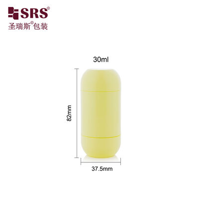 comprare D054 30 ml Contenitore di bastoncini di deodorante in PP vuoto e carino Fondo rotondo Vertice del confezionamento Riempimento inferiore online manufacture