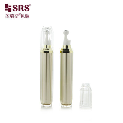 comprare L002 15ML 20ML Doppia parete Acrilico Roll On Bottle Applicatore di siero per gli occhi confezionamento di lusso online manufacture