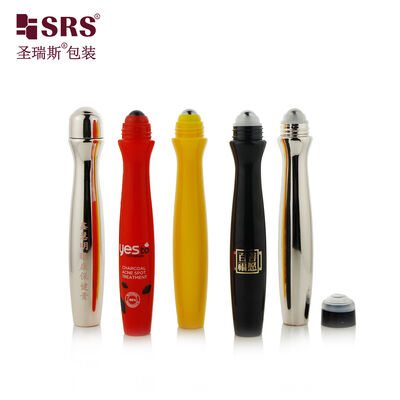 comprare SRS8447 15ML PETG Applicatore di massaggio a sfera a rulli con siero per occhi di forma unica online manufacture
