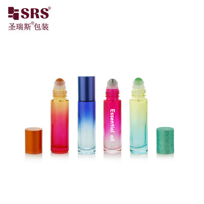 comprare BLPM 10ML personalizzare colore dipinto spessa parete muffa vetro vuoto rotolo sulla bottiglia per olio essenziale online manufacture