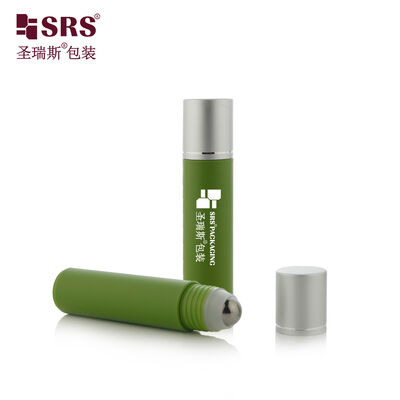 Acquistare Flacone roll-on ricaricabile in plastica da 30 ml all'ingrosso con sfera in acciaio e tappo in alluminio per profumo, deodorante e olio online manufacture